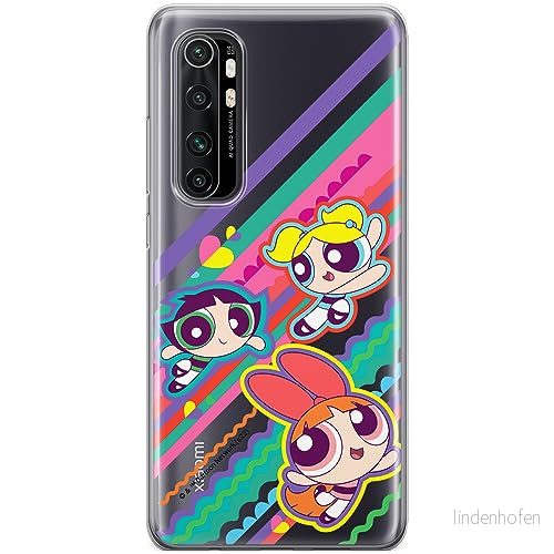 ERT GROUP mobiltelefonfodral för Xiaomi MI NOTE 10 Lite originalt och officiellt licensierat The Powerpuff Girls mönster 026, gedeeltelijk transparant 5905511971212