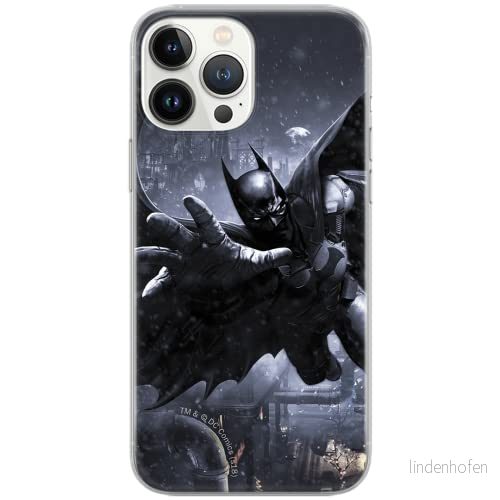 ERT GROUP mobiltelefonfodral för Samsung A51 originalt och officiellt licensierat DC mönster Batman 018 Vit optimalt anpassad till formen på mobiltelefonen, fodral tillverkad av TPU plast 5903537531267