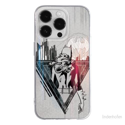 ERT GROUP mobiltelefonfodral för Apple Iphone 14 PRO originalt och officiellt licensierat DC mönster Bat Girl 003 optimalt anpassad till formen på mobiltelefonen, fodral tillverkad av TPU plast 5905131924711