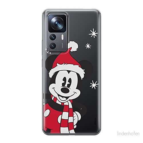 ERT GROUP mobiltelefonfodral för Xiaomi 12T/12T pro/K50 Ultra originalt och officiellt licensierat Disney mönster Mickey 039 optimalt anpassad till formen på mobiltelefonen, gedeeltelijk transparant 5905511576950