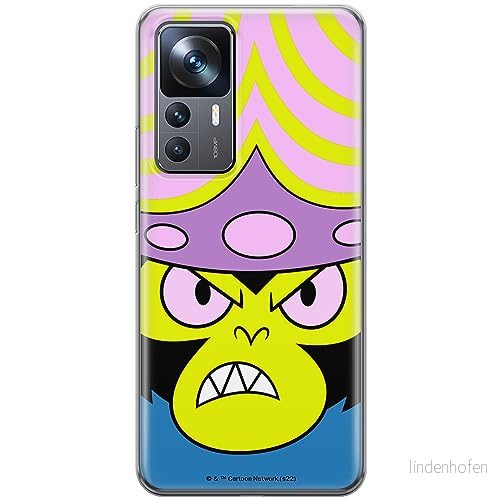 ERT GROUP mobiltelefonfodral för Xiaomi 12T/ 12T pro/ K50 Ultra originalt och officiellt licensierat The Powerpuff Girls mönster 016, fodral tillverkad av TPU plast 5905511964931