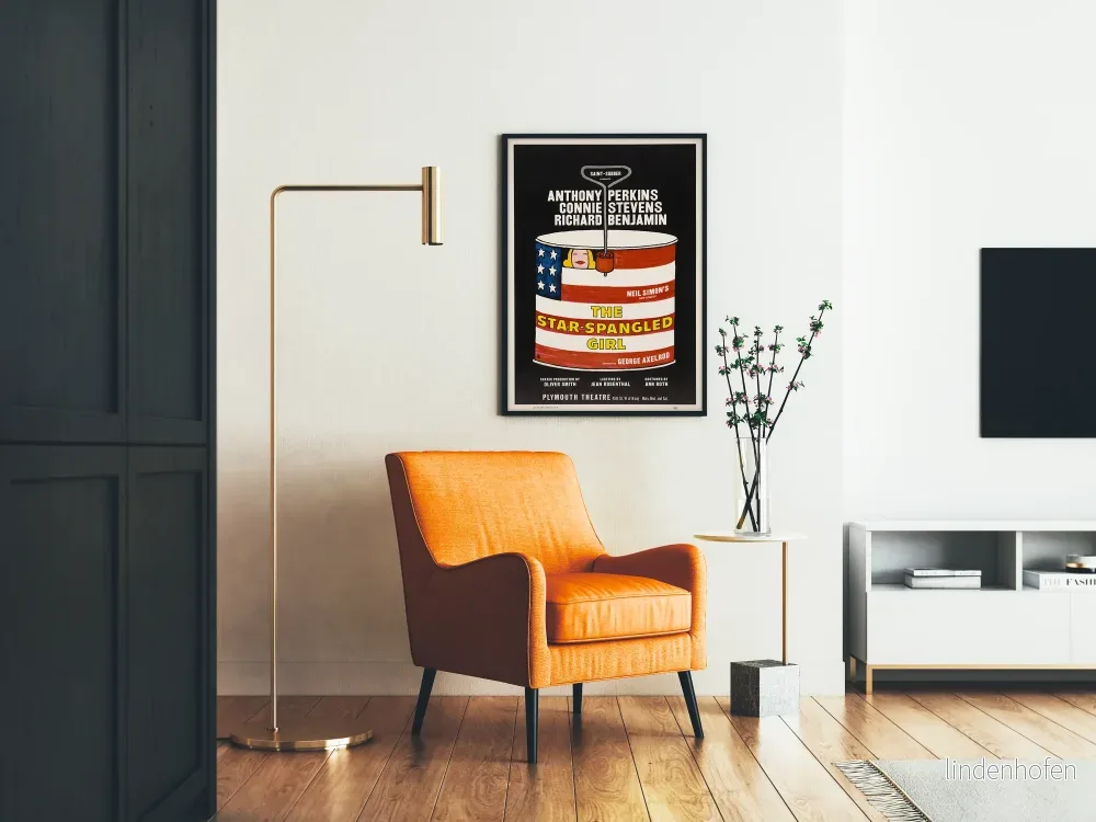 Teaterposter The Star-Spangled Girl - Vintage Pop Art-design - Bild 2