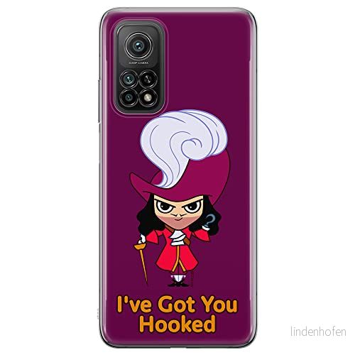 ERT GROUP mobiltelefonfodral för Xiaomi MI 10 LITE originalt och officiellt licensierat Disney mönster James Hook 001 optimalt anpassad till formen på mobiltelefonen, fodral tillverkad av TPU plast 5905131450487