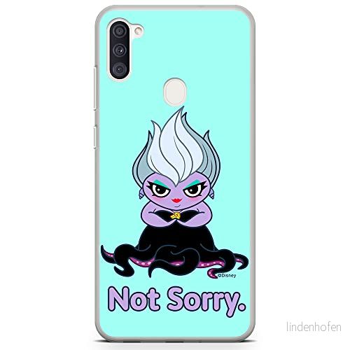 ERT GROUP mobiltelefonfodral för Samsung A11 / M11 originalt och officiellt licensierat Disney mönster Ursula 004 optimalt anpassad till formen på mobiltelefonen, fodral tillverkad av TPU plast 5905131457974