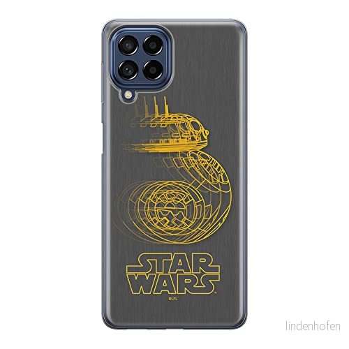 ERT GROUP mobiltelefonfodral för Samsung M33 5G originalt och officiellt licensierat Star Wars mönster BB 8 007 optimalt anpassad till formen på mobiltelefonen, fodral tillverkad av TPU plast 5905511349776