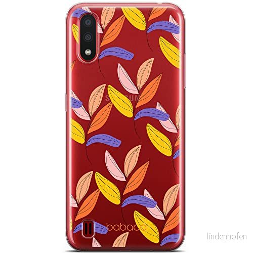 ERT GROUP mobiltelefonfodral för Samsung A01 originalt och officiellt licensierat Babaco mönster Plants 007 optimalt anpassad till formen på mobiltelefonen, gedeeltelijk transparant 5903932568271