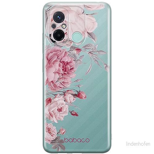 ERT GROUP mobiltelefonfodral för Xiaomi REDMI 12C/ 11A originalt och officiellt licensierat Babaco mönster Flowers 059 optimalt anpassad till formen på mobiltelefonen, gedeeltelijk transparant 5905511849313