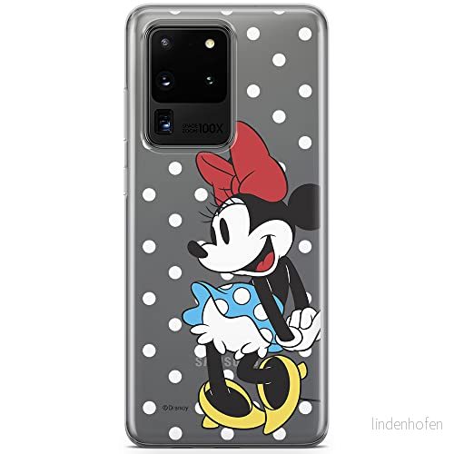 ERT GROUP Mobiltelefonskal för Samsung S20 Ultra original och officiellt licensierat Disney mönster Minnie 034 optimalt anpassat till mobiltelefonens form, delvis transparent 5903537520858