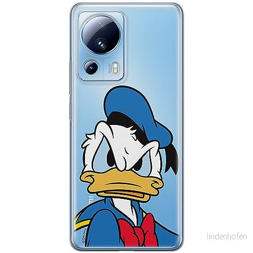 ERT GROUP mobiltelefonfodral för Xiaomi 13 LITE/CIVI 2 originalt och officiellt licensierat Disney mönster Donald 003 optimalt anpassad till formen på mobiltelefonen, gedeeltelijk transparant 5905511916046
