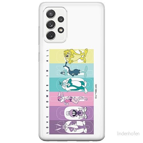 ERT GROUP mobiltelefonfodral för Samsung A52 5G / LTE 4G A52S originalt och officiellt licensierat Looney Tunes mönster 015, fodral tillverkad av TPU plast 5905511996680