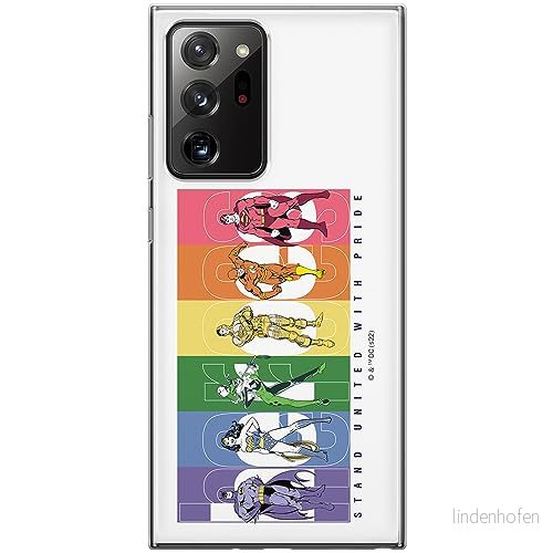 ERT GROUP mobiltelefonfodral för Samsung GALAXY NOTE 20 ULTRA originalt och officiellt licensierat DC mönster Justice League 008 anpassad till formen på mobiltelefonen, fodral tillverkad av TPU plast 5905511999193