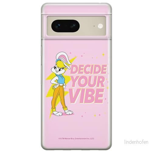 ERT GROUP mobiltelefonfodral för Google PIXEL 7 originalt och officiellt licensierat Looney Tunes mönster Lola 006 optimalt anpassad till formen på mobiltelefonen, fodral tillverkad av TPU plast 5905795155612