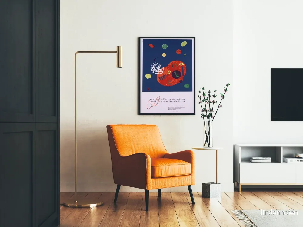 Affisch Atelier International sur les Lignes Continues - Design Abstrakt Vetenskaplig - Bild 2