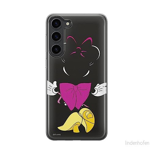 ERT GROUP mobiltelefonfodral för Samsung S23 PLUS originalt och officiellt licensierat Disney mönster Minnie 010 optimalt anpassad till formen på mobiltelefonen, fodral tillverkad av TPU plast 5905511439903