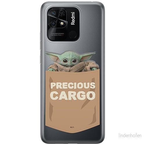 ERT GROUP mobiltelefonfodral för Xiaomi MI NOTE 10 Lite originalt och officiellt licensierat Star Wars mönster Baby Yoda 030 anpassad till formen på mobiltelefonen, gedeeltelijk transparant 5905511749859