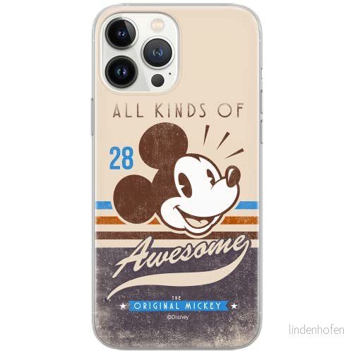 ERT GROUP mobiltelefonfodral för Apple Iphone 6 PLUS originalt och officiellt licensierat Disney mönster Mickey 009 Vit optimalt anpassad till formen på mobiltelefonen, fodral tillverkad av TPU plast 5902980570526