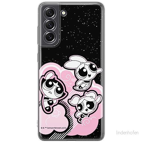 ERT GROUP mobiltelefonfodral för Samsung S21 FE originalt och officiellt licensierat The Powerpuff Girls mönster 024, fodral tillverkad av TPU plast 5905511970055