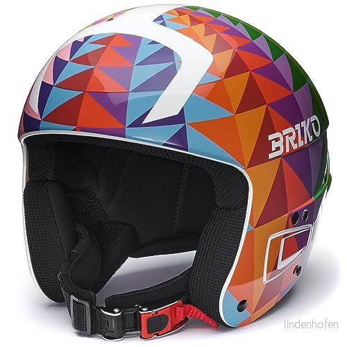Briko, HELMET Unisex vuxen, SHINY BLACK WHITE, S 8055160851353