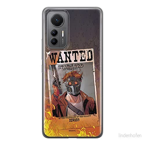 ERT GROUP mobiltelefonfodral för Xiaomi 12 LITE originalt och officiellt licensierat Marvel mönster Star Lord 001 optimalt anpassad till formen på mobiltelefonen, fodral tillverkad av TPU plast 5905511503659