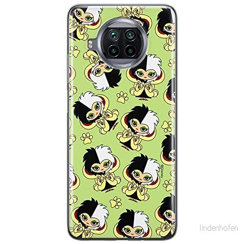 ERT GROUP mobiltelefonfodral för Xiaomi MI 10T LITE/REDMI NOTE 9 PRO 5G originalt och officiellt licensierat Disney mönster Cruella 007, fodral tillverkad av TPU plast 5905131495129