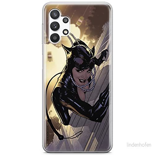 ERT GROUP mobiltelefonfodral för Samsung A32 5G originalt och officiellt licensierat DC mönster Catwoman 006 optimalt anpassad till formen på mobiltelefonen, fodral tillverkad av TPU plast 5903040057285