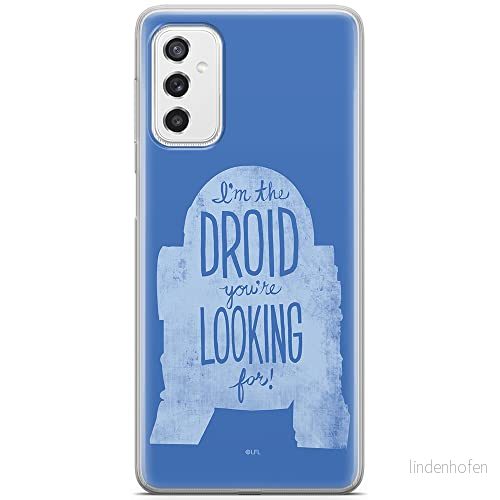 ERT GROUP mobiltelefonfodral för Samsung M52 5G originalt och officiellt licensierat Star Wars mönster R2D2 006 optimalt anpassad till formen på mobiltelefonen, fodral tillverkad av TPU plast 5904805491931