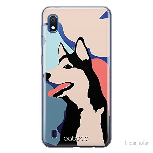 ERT GROUP mobiltelefonfodral för Samsung A10 originalt och officiellt licensierat Babaco mönster Dogs 001 Vit optimalt anpassad till formen på mobiltelefonen, gedeeltelijk transparant 5905131008053