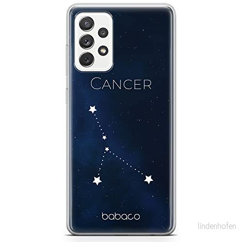 ERT GROUP mobiltelefonfodral för Samsung A73 5G originalt och officiellt licensierat Babaco mönster Zodiac Constellation 004 anpassad till formen på mobiltelefonen, fodral tillverkad av TPU plast 5904805515934