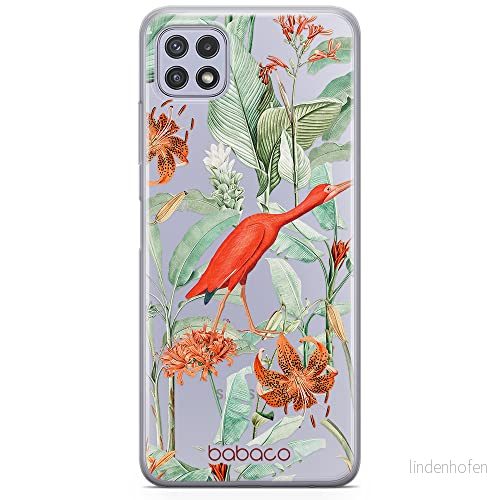 ERT GROUP mobiltelefonfodral för Samsung A22 5G originalt och officiellt licensierat Babaco mönster Flowers 049 optimalt anpassad till formen på mobiltelefonen, gedeeltelijk transparant 5905131343321