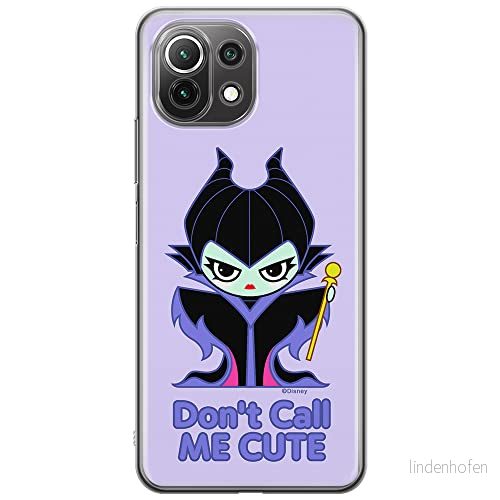 ERT GROUP mobiltelefonfodral för Xiaomi 11 LITE 4G/5G originalt och officiellt licensierat Disney mönster Maleficent 003, fodral tillverkad av TPU plast 5905131482150