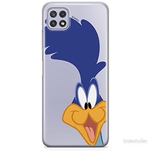 ERT GROUP mobiltelefonfodral för Samsung A22 5G originalt och officiellt licensierat Looney Tunes mönster Road Runner 001 optimalt anpassad till formen på mobiltelefonen, gedeeltelijk transparant 5903932807189