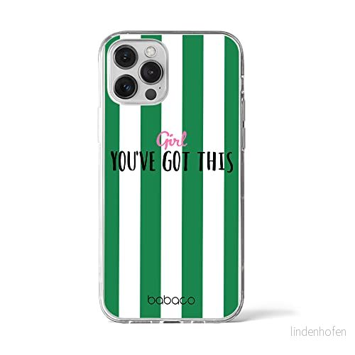 ERT GROUP mobiltelefonfodral för Apple Iphone 12 PRO MAX originalt och officiellt licensierat Babaco mönster Positive vibes 004, fodral tillverkad av TPU plast 5903932972719