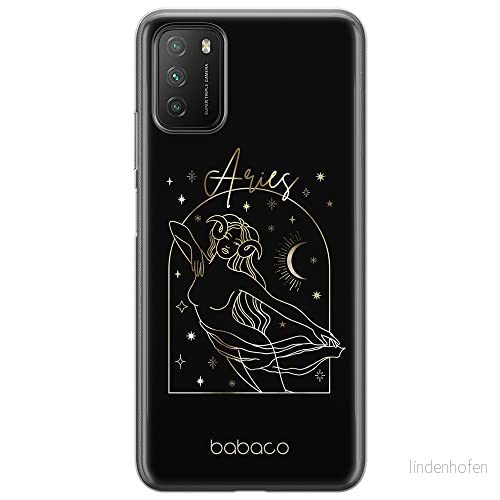 ERT GROUP mobiltelefonfodral för Xiaomi REDMI 9T originalt och officiellt licensierat Babaco mönster Zodiac Woman 001 optimalt anpassad till formen på mobiltelefonen, fodral tillverkad av TPU plast 5903932223415