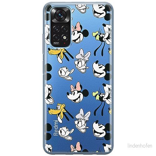 ERT GROUP mobiltelefonfodral för Xiaomi REDMI NOTE 11 5G/11S 5G/11T 5G/POCO M4 PRO 5G originalt och officiellt licensierat Disney mönster Friends 005, gedeeltelijk transparant 5905511992439