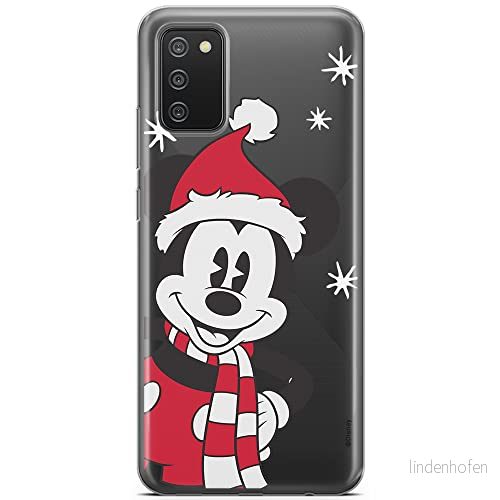 ERT GROUP mobiltelefonfodral för Samsung A02S originalt och officiellt licensierat Disney mönster Mickey 039 optimalt anpassad till formen på mobiltelefonen, gedeeltelijk transparant 5903040225011