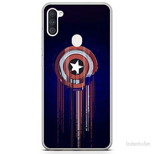 ERT GROUP mobiltelefonfodral för Samsung A03S originalt och officiellt licensierat Marvel mönster Captain America 017 optimalt anpassad till formen på mobiltelefonen, fodral tillverkad av TPU plast 5903932991345
