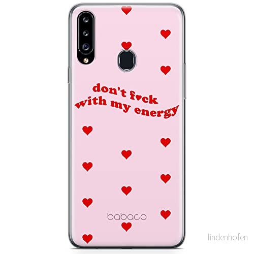 ERT GROUP mobiltelefonfodral för Samsung A20S originalt och officiellt licensierat Babaco mönster My energy 003 optimalt anpassad till formen på mobiltelefonen, fodral tillverkad av TPU plast 5903932909654