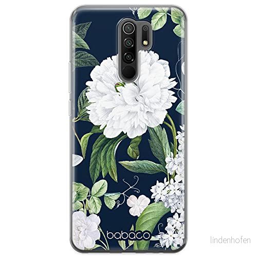ERT GROUP mobiltelefonfodral för Xiaomi REDMI 9 originalt och officiellt licensierat Babaco mönster Flowers 031 optimalt anpassad till formen på mobiltelefonen, fodral tillverkad av TPU plast 5905131280862