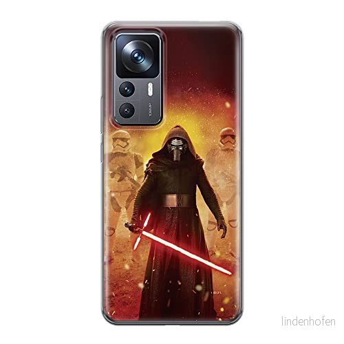 ERT GROUP mobiltelefonfodral för Xiaomi 12T/12T pro/K50 Ultra originalt och officiellt licensierat Star Wars mönster Kylo Ren 001 anpassad till formen på mobiltelefonen, fodral tillverkad av TPU plast 5905511581428