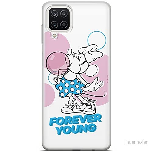 ERT GROUP mobiltelefonfodral för Samsung A12 / M12 originalt och officiellt licensierat Disney mönster Minnie 055 optimalt anpassad till formen på mobiltelefonen, fodral tillverkad av TPU plast 5903040092408