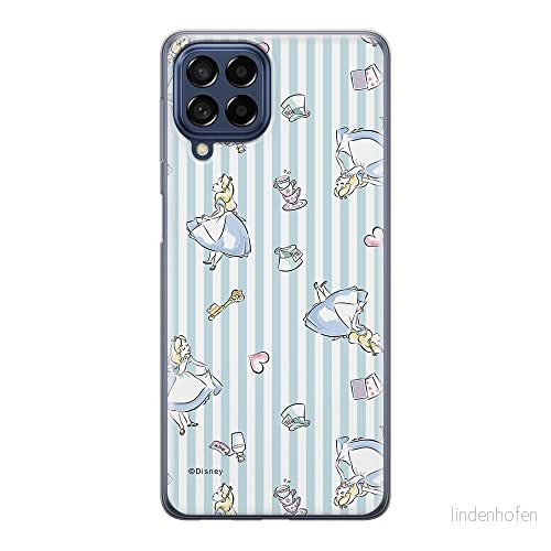 ERT GROUP mobiltelefonfodral för Samsung M33 5G originalt och officiellt licensierat Disney mönster Alice 001 optimalt anpassad till formen på mobiltelefonen, fodral tillverkad av TPU plast 5905511345266