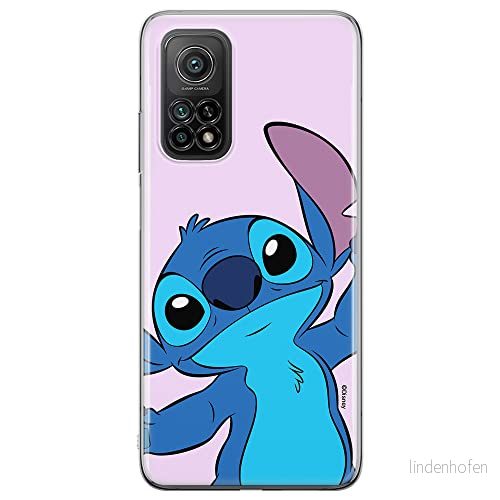 ERT GROUP mobiltelefonfodral för Xiaomi MI 10 LITE originalt och officiellt licensierat Disney mönster Stitch 018 optimalt anpassad till formen på mobiltelefonen, fodral tillverkad av TPU plast 5905131227171