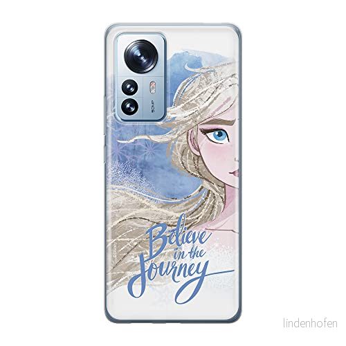 ERT GROUP mobiltelefonfodral för Xiaomi 12 PRO originalt och officiellt licensierat Disney mönster Elsa 015 optimalt anpassad till formen på mobiltelefonen, fodral tillverkad av TPU plast 5905511517380