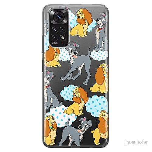 ERT GROUP mobiltelefonfodral för Xiaomi REDMI 10 originalt och officiellt licensierat Disney mönster Lady and the Tramp 004, gedeeltelijk transparant 5905131774910