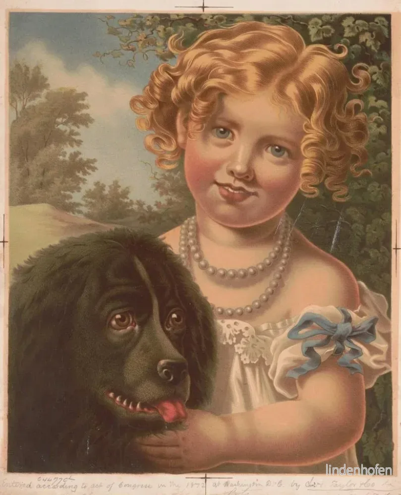 Målning av de två husdjuren - Taylor Co | Konsttryck - Bild 2