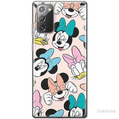 ERT GROUP mobiltelefonfodral för Samsung GALAXY NOTE 20 originalt och officiellt licensierat Disney mönster Friends 018 anpassad till formen på mobiltelefonen, fodral tillverkad av TPU plast 5905795040529