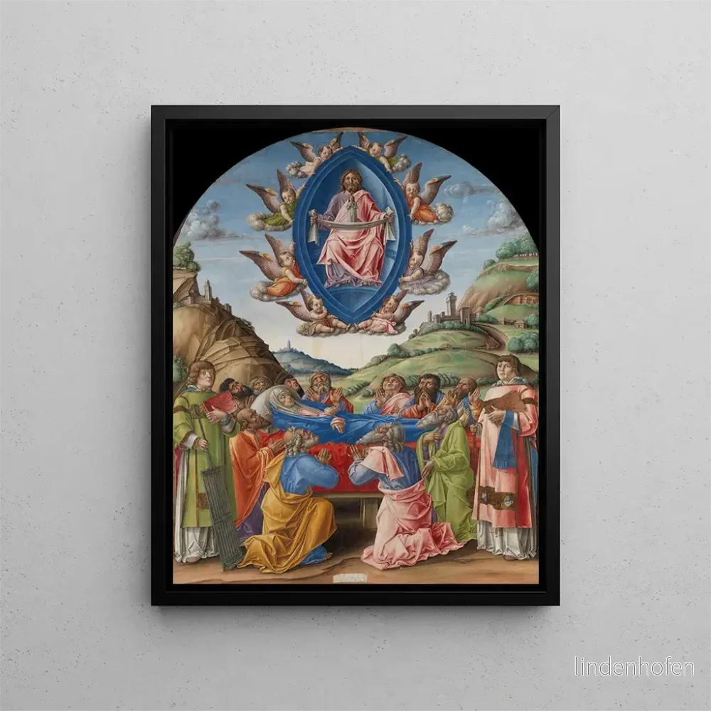 Målning La mort de la Vierge – Bartolomeo Vivarini | Konsttryck