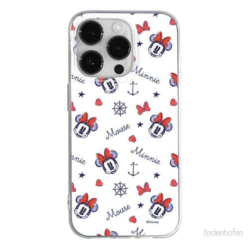 ERT GROUP mobiltelefonfodral för Apple Iphone 14 PRO originalt och officiellt licensierat Disney mönster Minnie 007 optimalt anpassad till formen på mobiltelefonen, fodral tillverkad av TPU plast 5905131911308