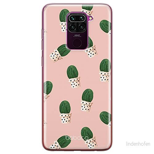 ERT GROUP mobiltelefonfodral för Xiaomi REDMI NOTE 9 originalt och officiellt licensierat Babaco mönster Plants 001 optimalt anpassad till formen på mobiltelefonen, fodral tillverkad av TPU plast 5903040330524
