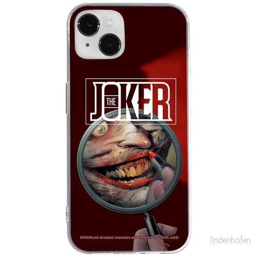 ERT GROUP mobiltelefonfodral för Iphone 14 PLUS originalt och officiellt licensierat DC mönster Joker 022 optimalt anpassad till formen på mobiltelefonen, fodral tillverkad av TPU plast 5905795056698